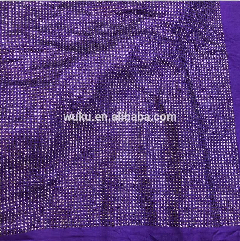 Шикарная блестящая Хрустальная ткань шириной 140 см для платья высокой моды |