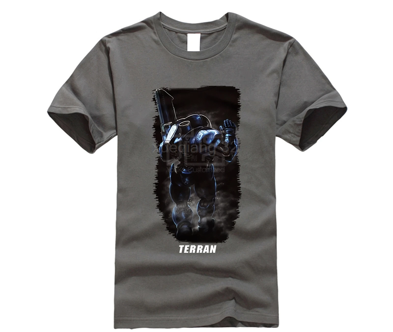 TEE7 Game Star Cotton T shirt Protoss Zerg Terran Short sleeve O neck shirts Mens футболка|Мужские футболки| |