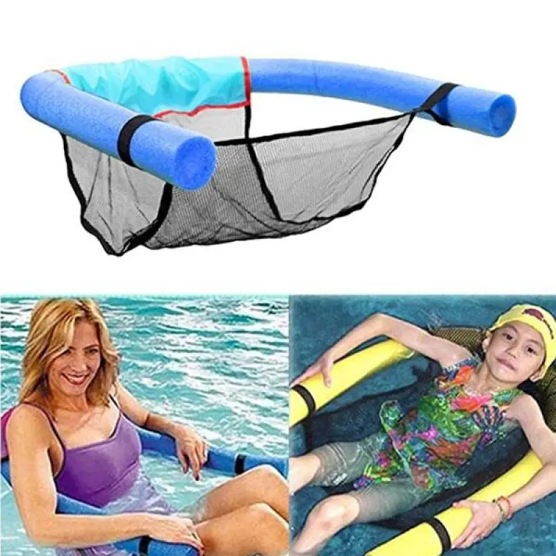1 шт. плавающий нудл для плавания чистая сетка стул москитная плавательного