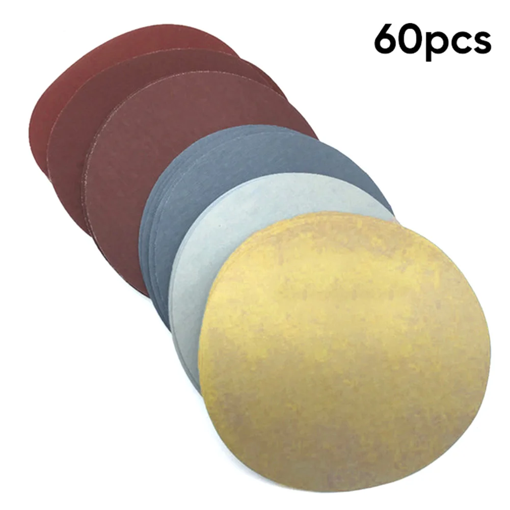 

60x Sanding Discs 150mm Sander Orbital Choose Grit 1000/1500/2000/3000/5000/700
