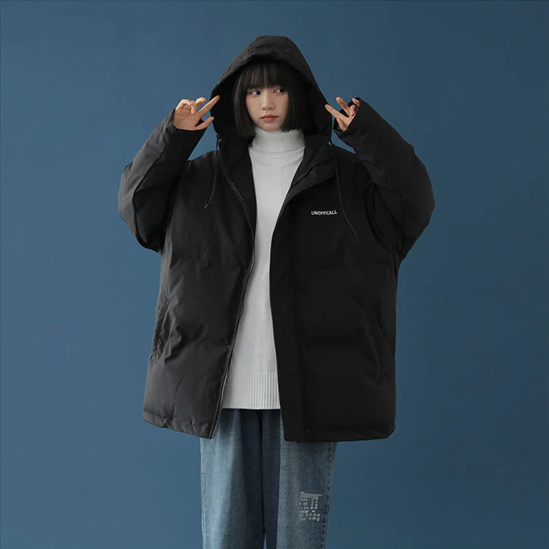 Женская короткая куртка с хлопковой подкладкой фиолетовая однотонная теплая