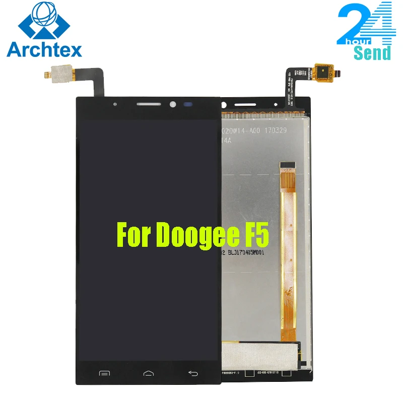 Оригинальный Doogee F5 ЖК дисплей + кодирующий преобразователь сенсорного экрана в
