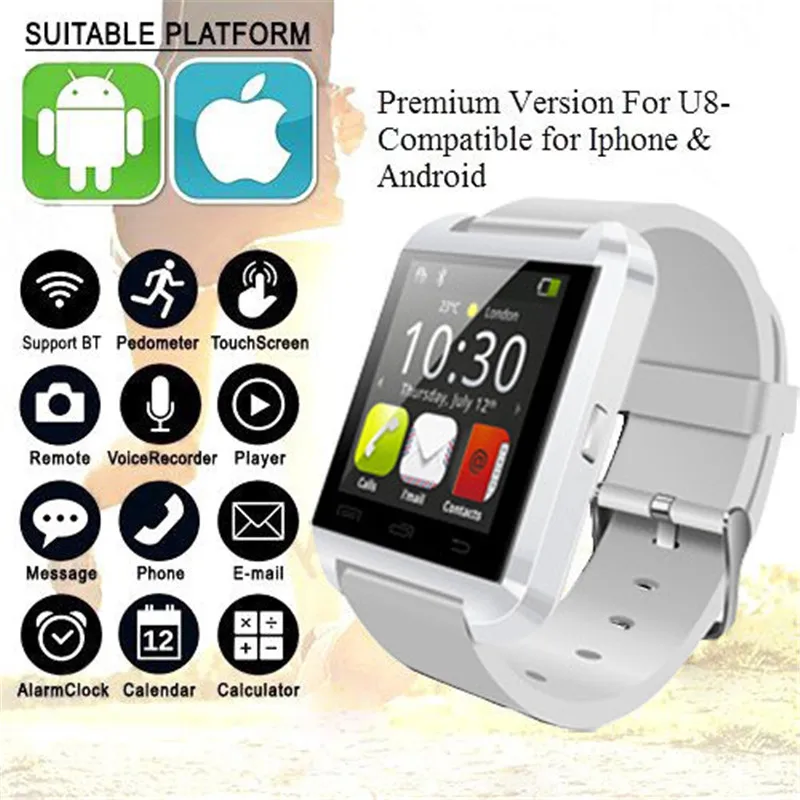Smart Watch Men Women Bluetooth Connect Call For IPhone Android System Wearable Device Calculator | Электроника