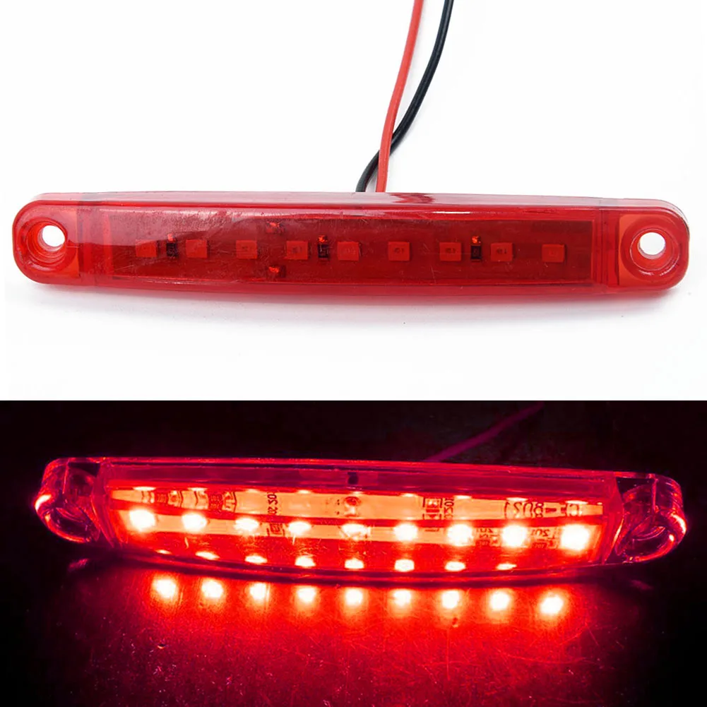 

Bulbs Side lights ABS Plastic Waterproof DC 24V Turn signals Trailers Replacement Accessories