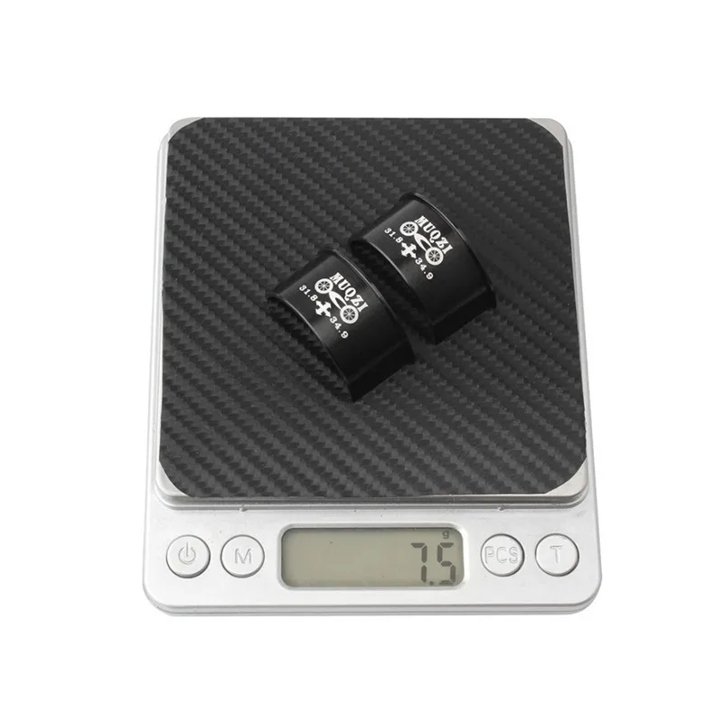 

2PCS Adjustable Bicycle Handlebar Conversion Sheet Transformer Mounting Adjust Bicycle Aluminum Alloy