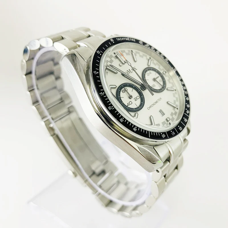 Люксовый бренд часы для мужчин хронограф Япония Miyota OS20 кварцевый механизм дата