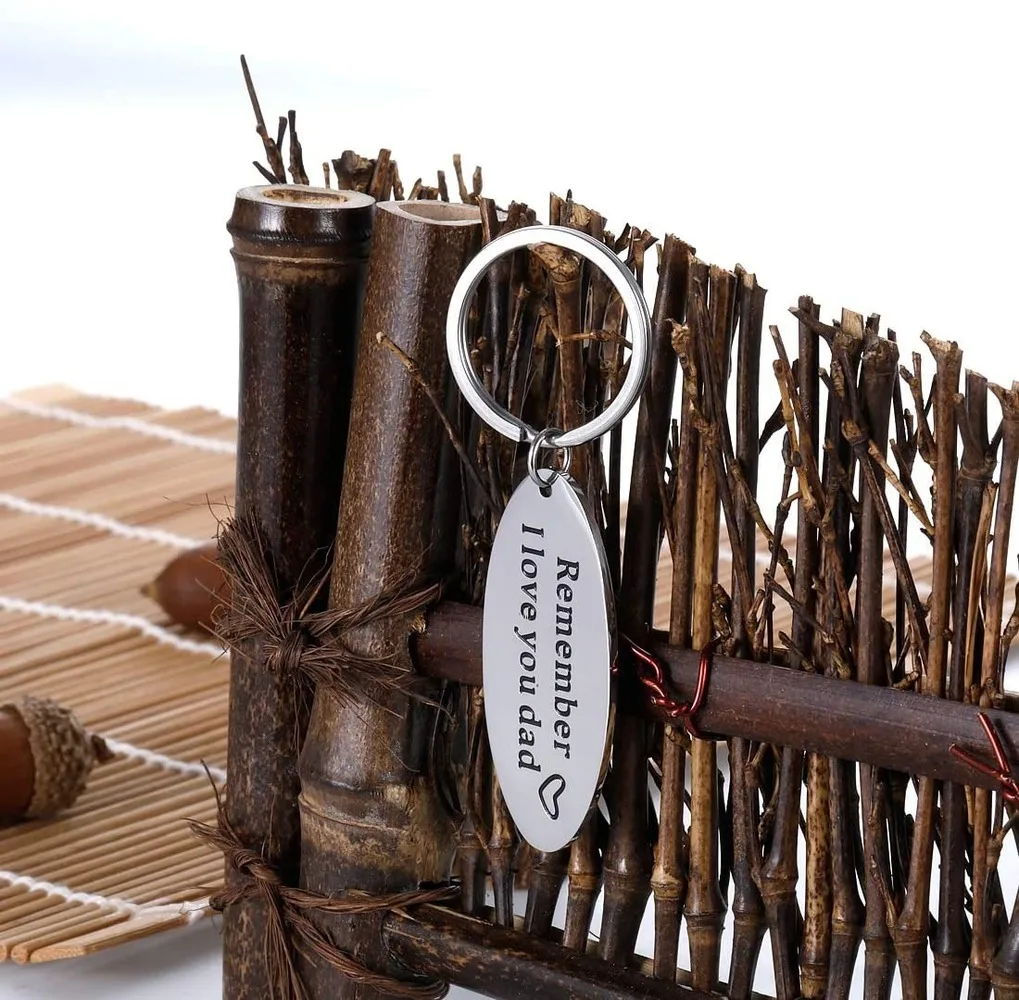 

Vaders Dag Verjaardagscadeau Sleutelhanger Vergeet Ik Liefde Je Vader Sleutelhanger Anniversary Thanksgiving Huwelijkscadeau Van