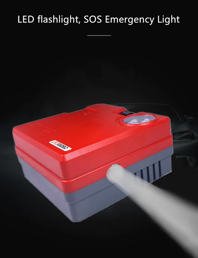 TM16C супер мощный автомобильный стартер Power Bank Мини Портативный Автомобильный