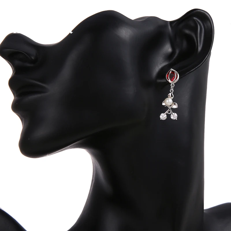 Emmaya New Fashion Distinctive Modelling With Pearl Hollow Out Contain Shiny Zirocnia Stone For Girl Fascinating Earring Banquet | Украшения
