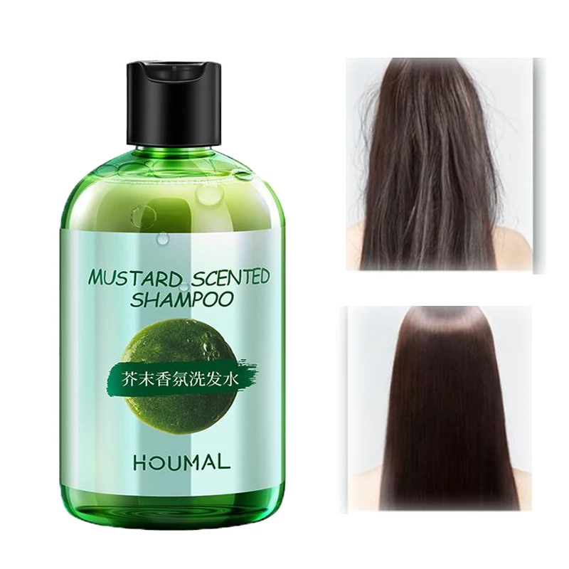 

Mustard Frangrance Shampoo Oil Control Gentle Cleansing Hair Cream Softening Shampoos 350ml