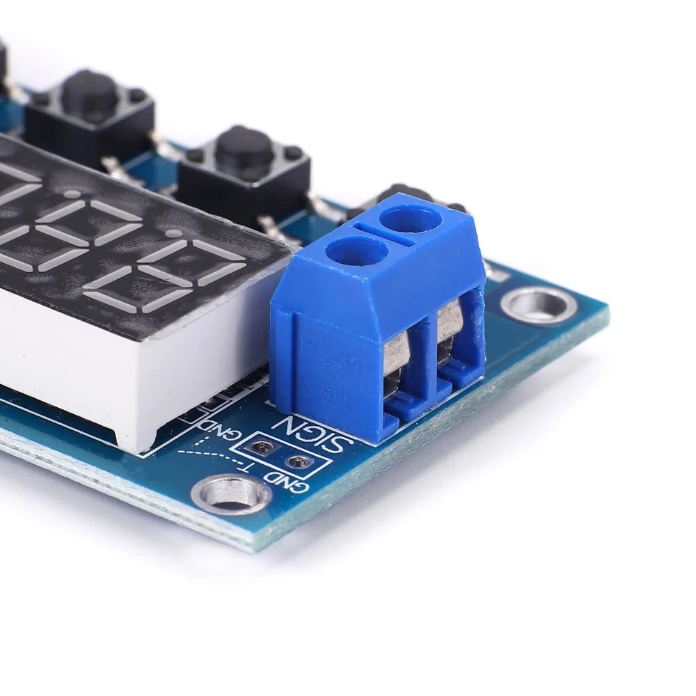 LED реле задержки времени DC 12 В 24