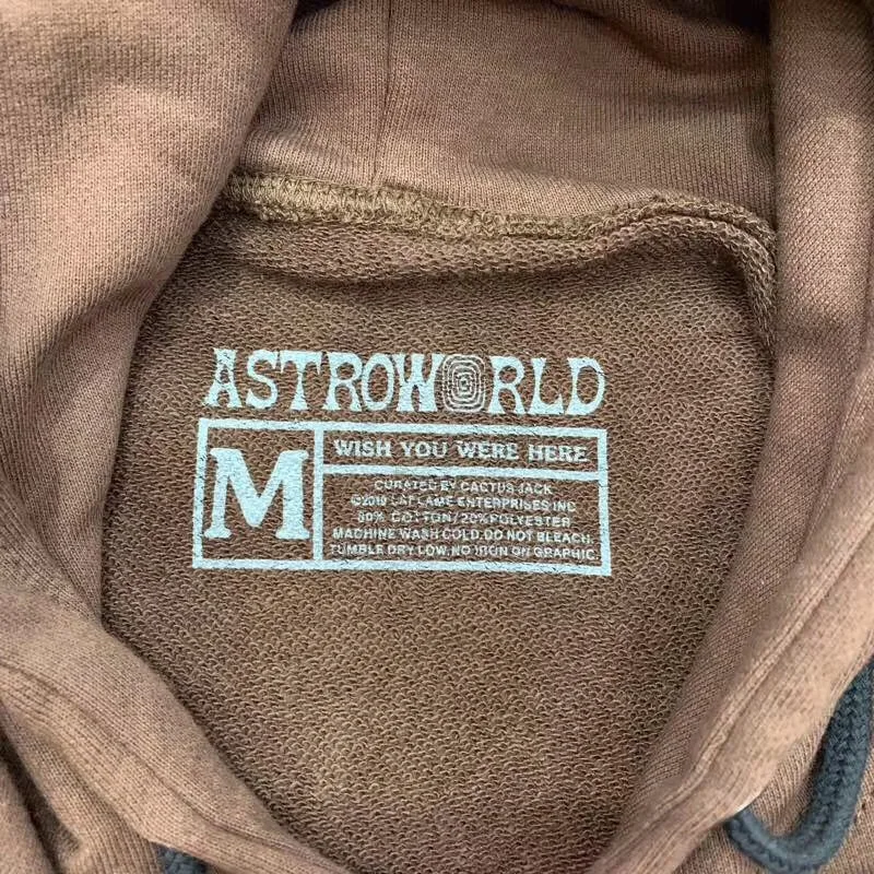 

Travis Scott Astroworld Festival Hoodie Hooded Men Women 19FW Streetwear Travis Scott Astroworld Sweatshirts