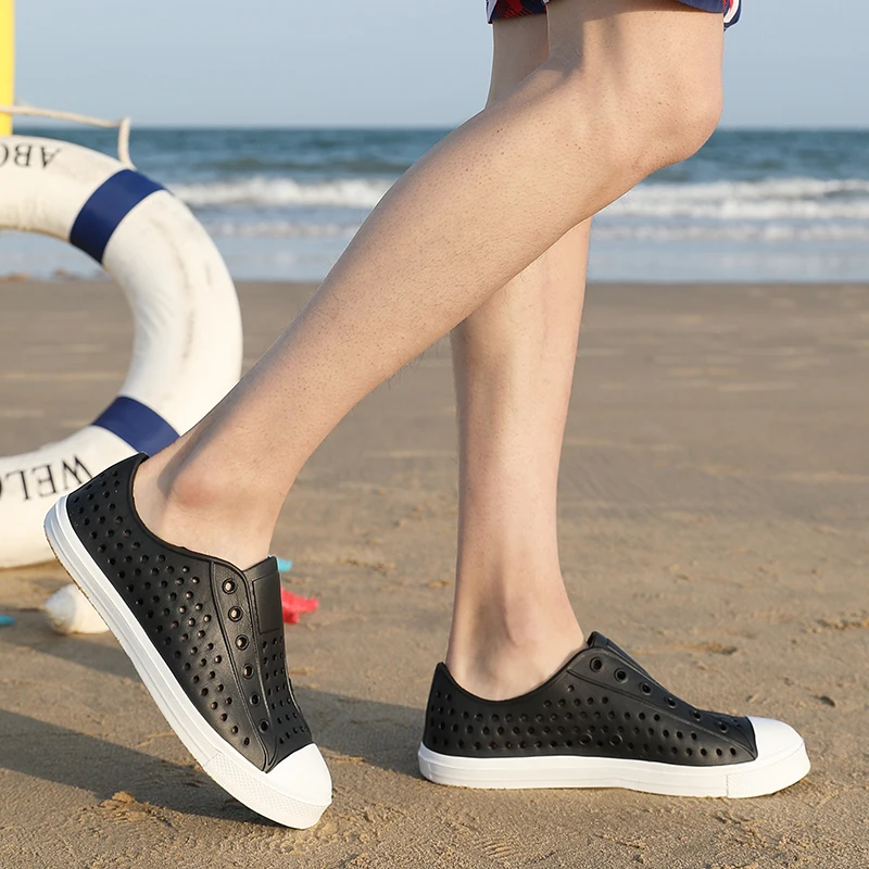 Летняя детская обувь Пляжные шлепанцы Дышащие сандалии для мальчиков и девочек