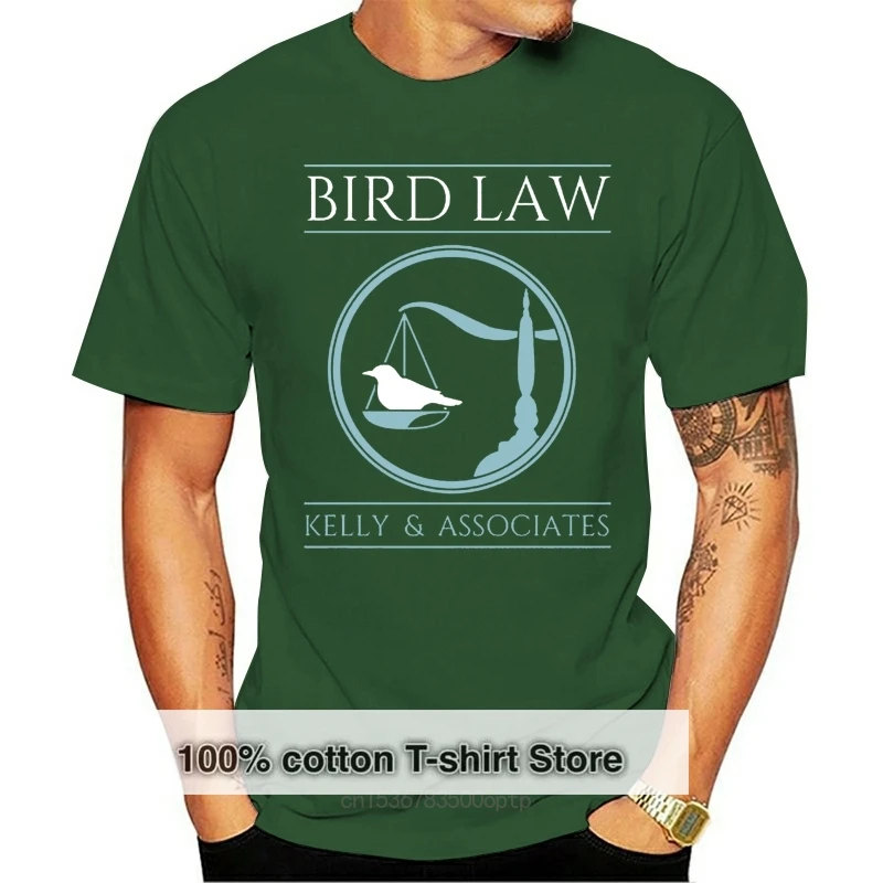 

Brand88 Bird Law со слоганом, топы с принтом для взрослых, футболка для мужчин и женщин, черная, фиолетовая футболка, Повседневная футболка