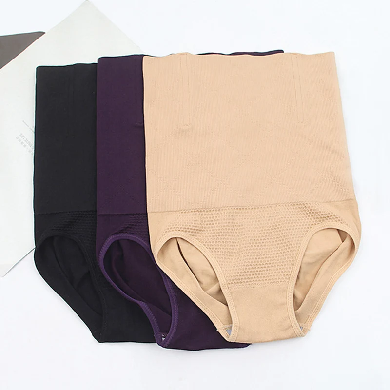 

New Seamless Women High Waist Shaping Panties Breathable Body Shaper Slimming Tummy Underwear Ladies Corset Waist Panty Shapers