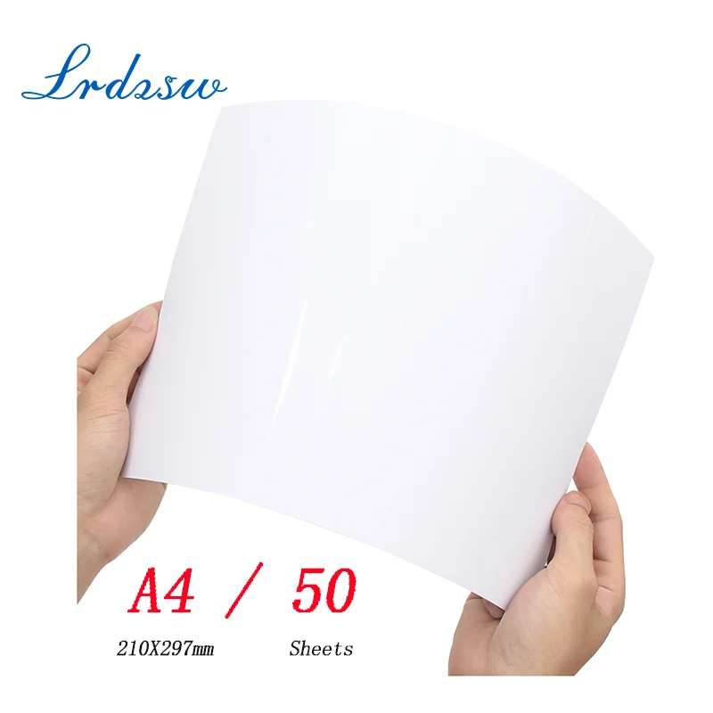 

50Sheets Glossy A4 Photo Paper for Inkjet Printer Paper Imaging Supplies Printing Paper Photographic Color Coated