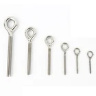 Болт с овечьими глазами из нержавеющей стали с кольцом, 1 шт.