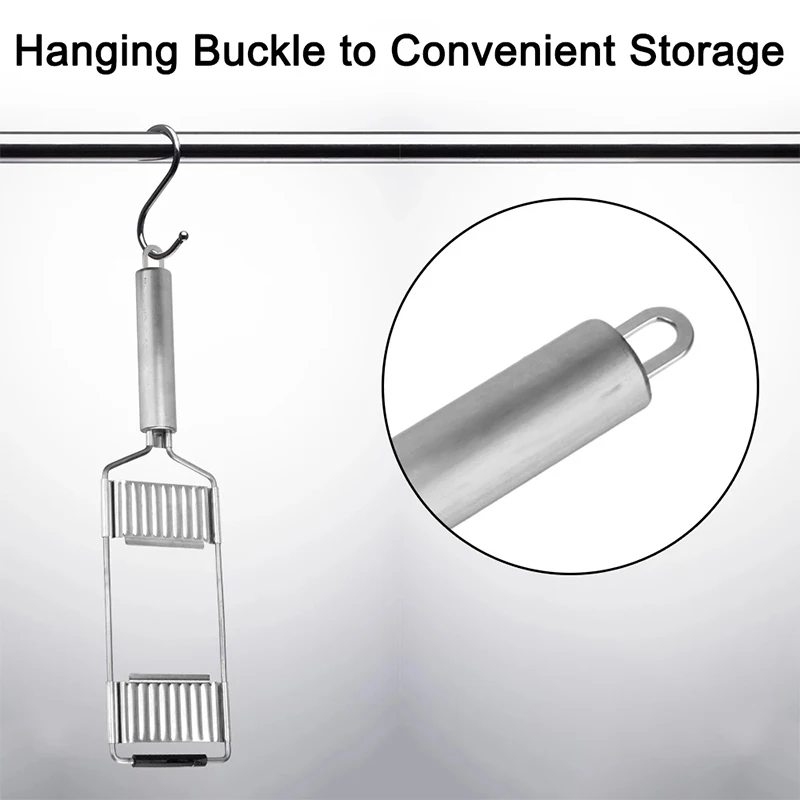 

Multi-function Vegetable Cutter Fruit Slicer Grater Stainless Steel Slicer Kitchen Gadget With 3 Blades Kitchen Accessories