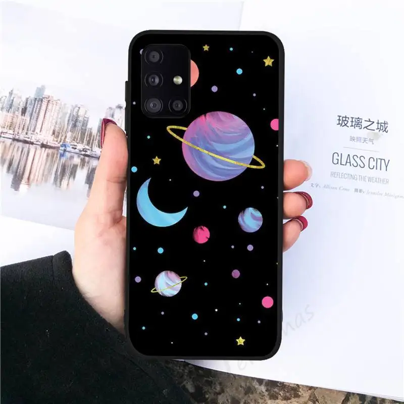 

Magic 2 Starry Sky Phone Case black For Samsung galaxy S 21 20 10 8 A 51 71 50 21s 70 40 20 20e note 10 plus Ultra 5g fe