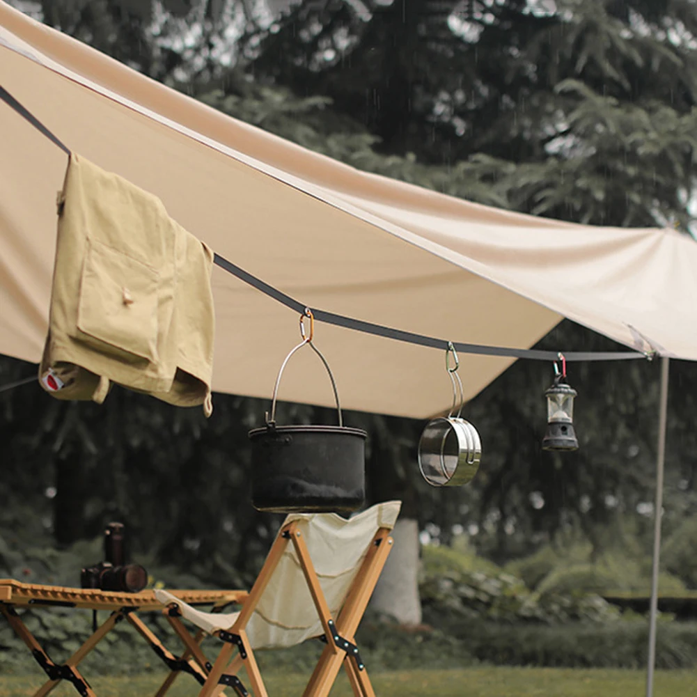 Нейлоновый веревка для палатки многофункциональный удлинитель кемпинга на