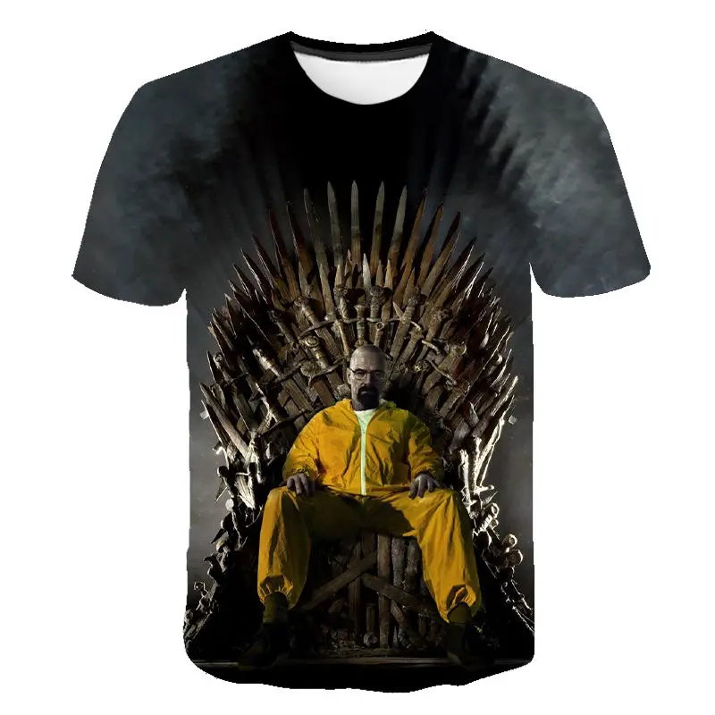 Новинка 2020 модные футболки с надписью Breaking Bad для мужчин и женщин Heisenberg Camisetas Hombre