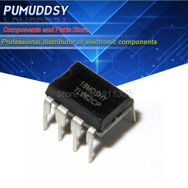 10 шт. TL062 TL062CP TL062CN DIP 8|Интегральные схемы| |