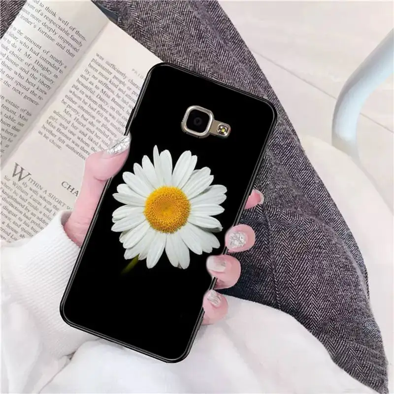 

YNDFCNB Daisy Flower Phone Case For Samsung Galaxy A30 A20 S20 A50S A30S A71 A10 A10S A7 A8 A6 plus Cases
