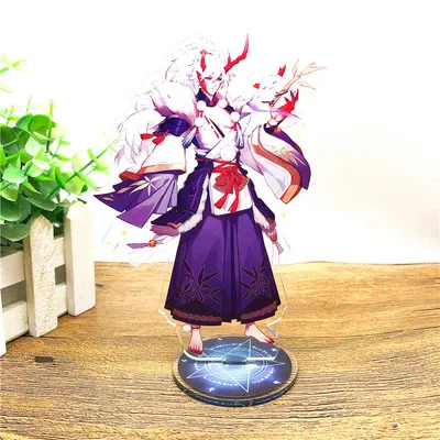 Игра Onmyoji брелок onikiri Ootengu aoandou Momo Ibaraki douji милый забавный мультфильм акриловый ключ chian модные персонализированные ювелирные изделия - Цвет: 22