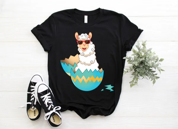 

Funny Happy Easter Llama Egg Cool T-Shirt, Easter Bunny, Kids Easter, Womens Easter, Funny Easter Shirt,