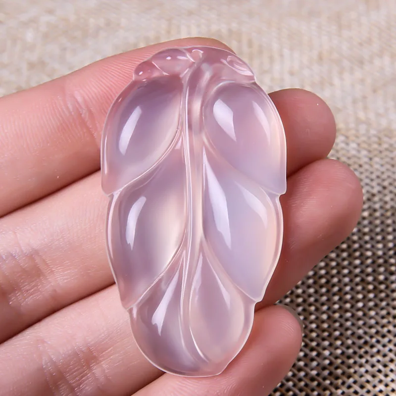 Кулон из натурального агата с листом кулон нефрита золотой веткой для мужчин и