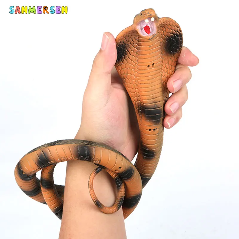 Имитация змеиной кобры шалость забавная шутка игрушка оуличная садовая реквизит