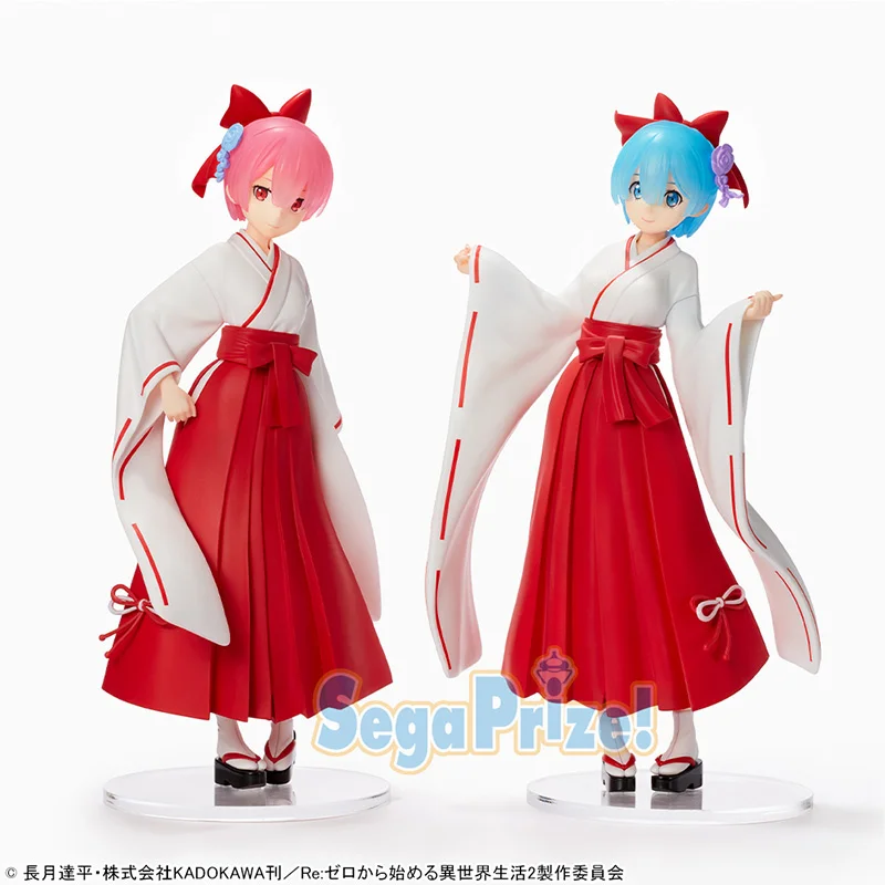 

Фигурки героев мультфильма «Re:zero Rem Ram» из ПВХ