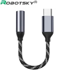 Аудиокабель с разъемом USB Type-C на 3,5 мм для наушников, Aux-адаптер для наушников, поддержка Huawei P20 Pro, Xiaomi Mi6, Mi8, Mix 2s