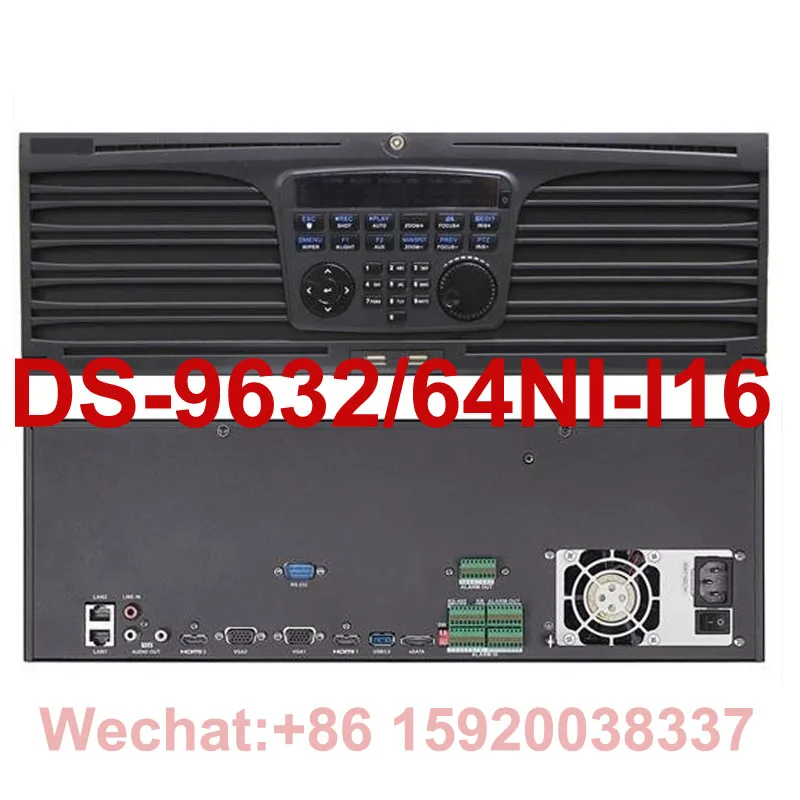 DS-9664NI-I16 DS-9632NI-I16 64CH 32CH Поддержка 12MP Камера 16SATA для 16HDD HMDI 4 к NVR RAID CCTV Системы |