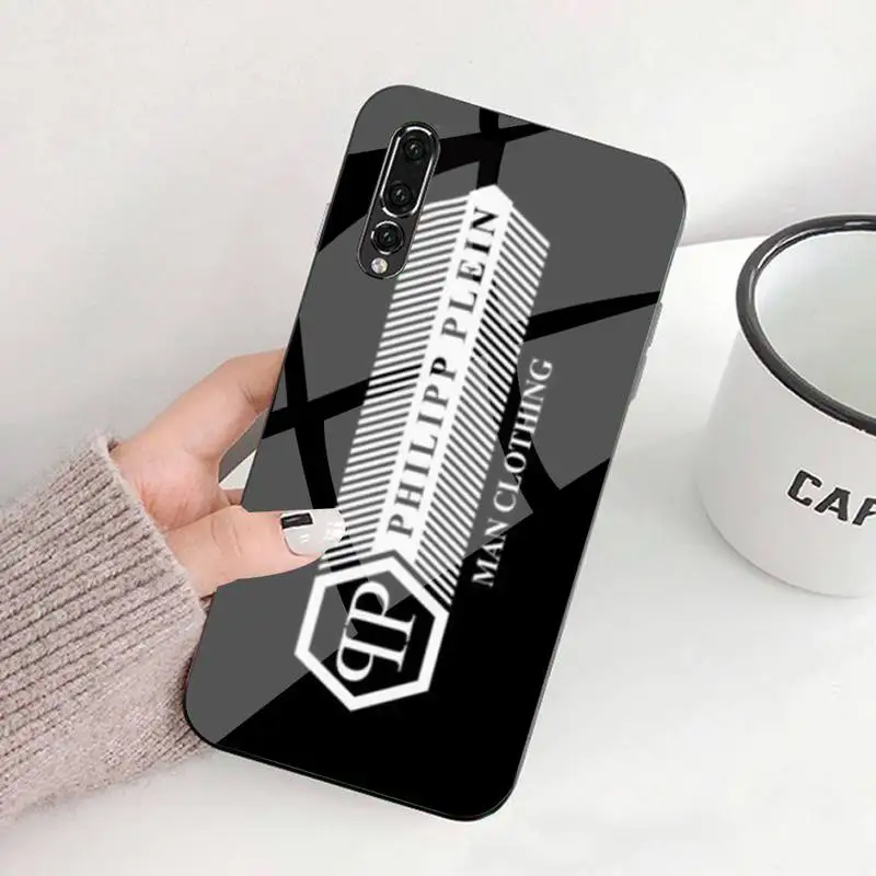 

Qp Philipp Luxury Brand Phone Case Tempered Glass For Huawei P9 10 Plus 20 Pro Mate9 10 20 20pro Honor7A 8X 9 10 Nova3i 5