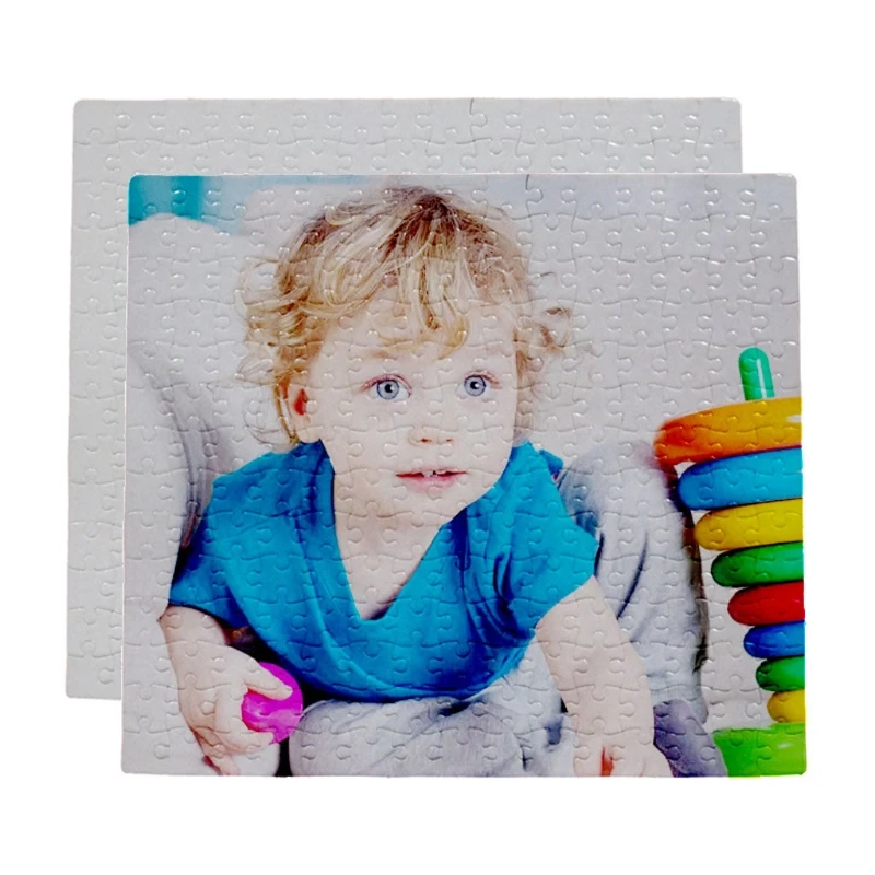 

10 Packs Jigsaw Puzzles A4 A5 Sublimation Blanks Puzzles DIY Heat Transfer Craft R7RF