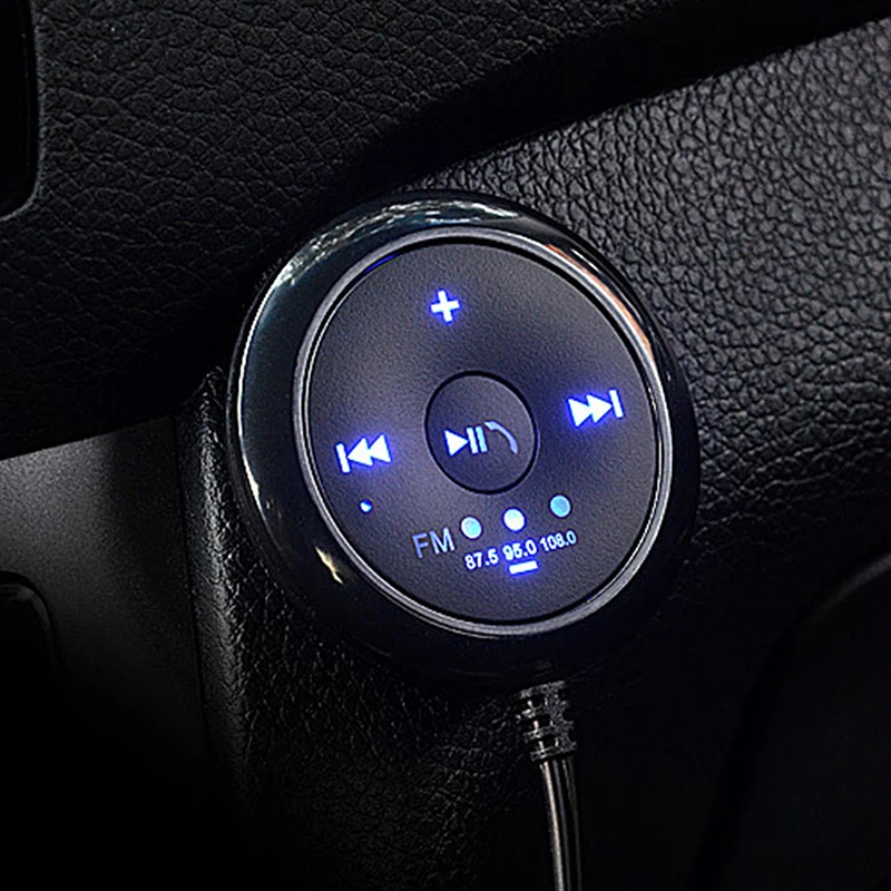 Автомобильный 3 5 мм приемник Bluetooth музыкальный аудио адаптер комплект громкой