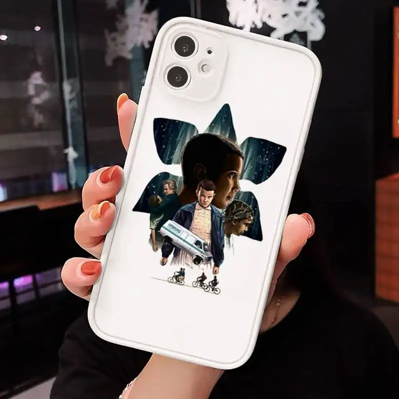 

Stranger Things American TV show Phone Cases matte transparent For iphone 7 8 11 12 plus mini x xs xr pro max cover