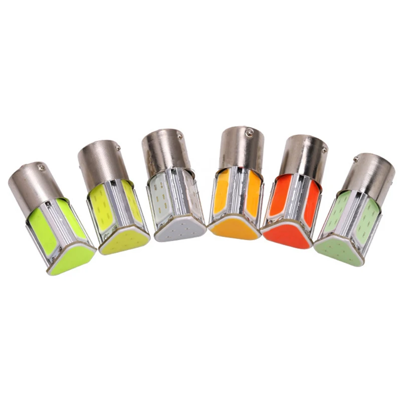 1156 p21w led Ba15s 1157 Ba15d автомобильные задние фары высокая яркая желтая красная дневная