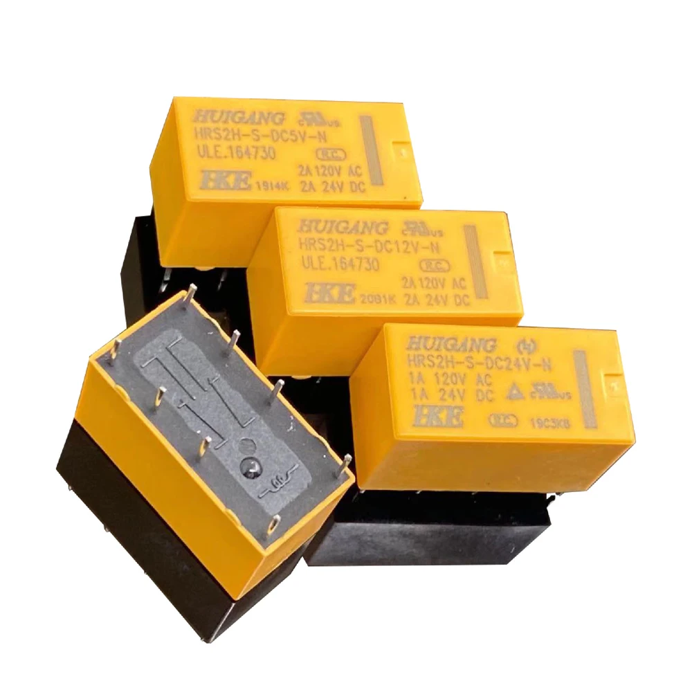 

100Pcs Relay DIP8 HRS2H-S-DC5V DC12V DC24V-N 5V 12V 24V