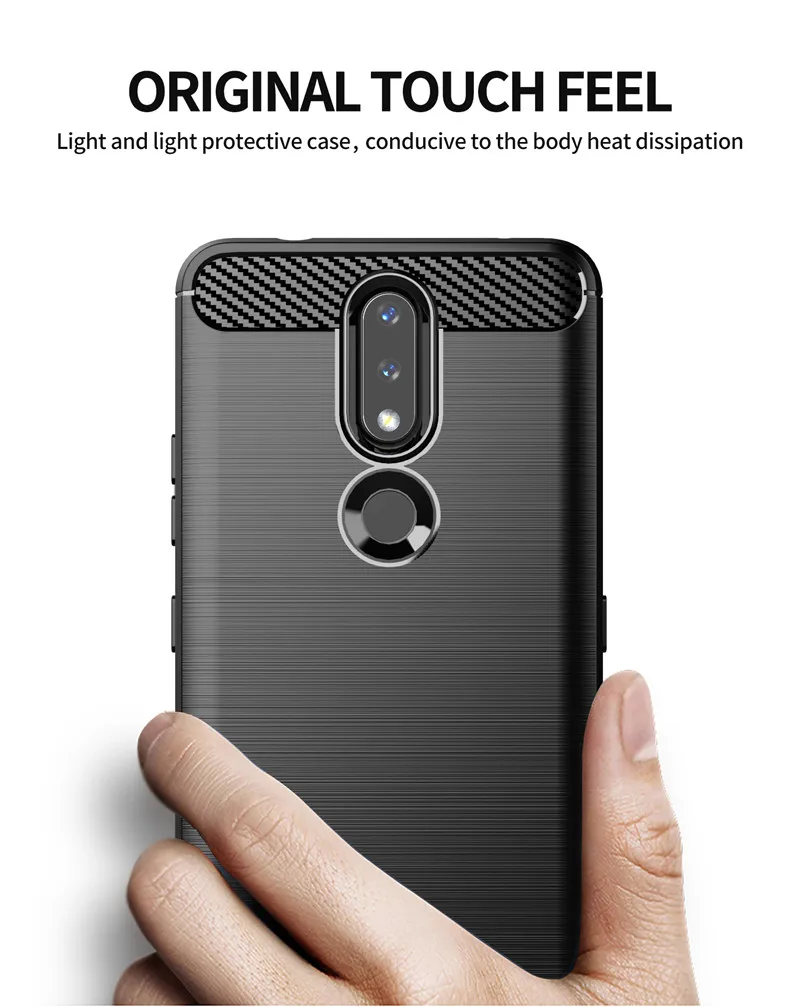 Funda a prueba de golpes para Nokia 2,4, carcasa protectora de silicona suave para tel&eacute;fono, 2,4, 5,4, 3,4, 1,4, 5,3, 6,2-2
