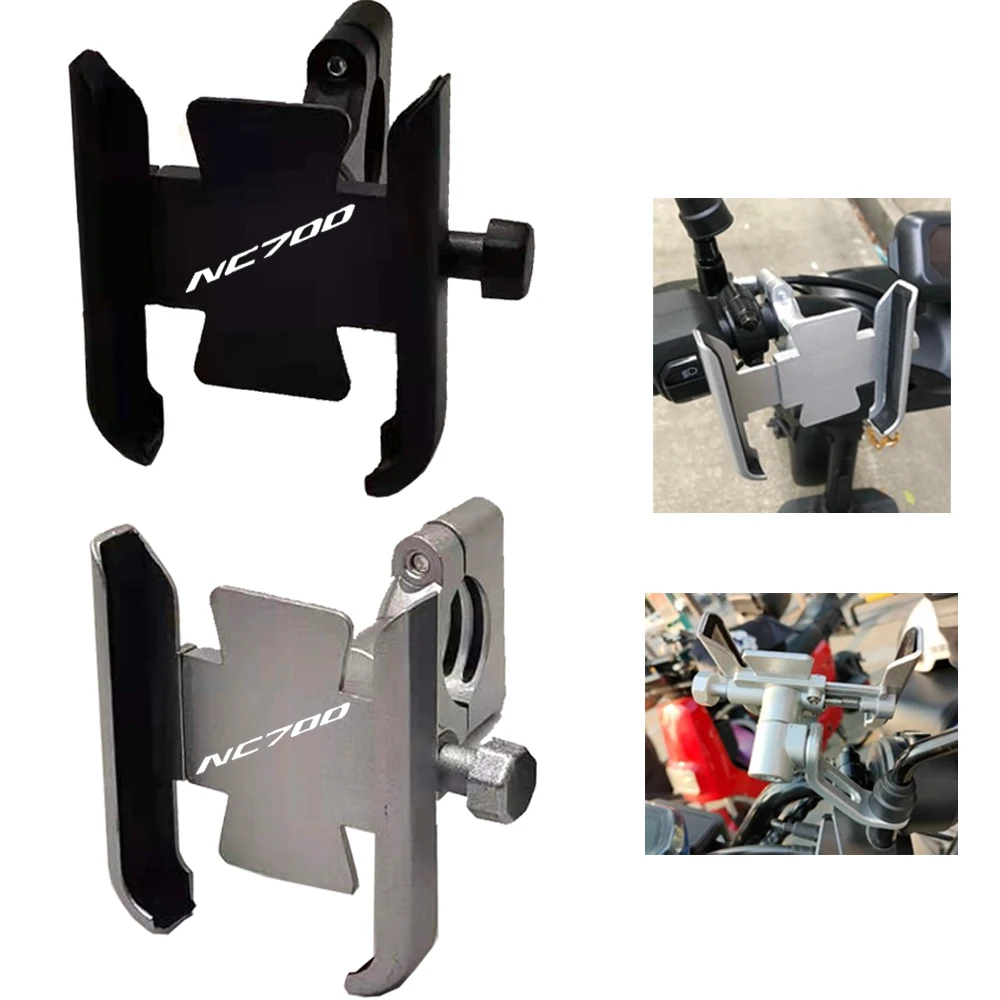 

Motorcycle Accessories handlebar Mobile Phone Holder GPS stand bracket For HONDA NC700X NC700S NC700