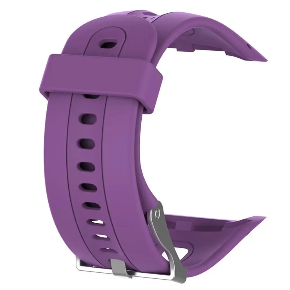 Сменный силиконовый ремень спортивный ремешок для наручных часов для Garmin Forerunner 10 15 Часы для бега с GPS с инструментами многоцветные