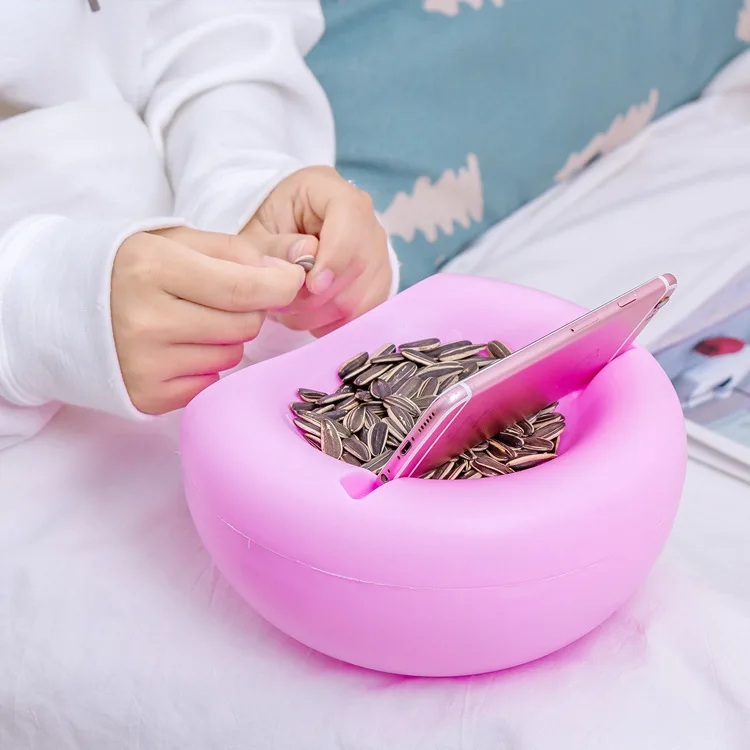 Коробка для закусок конфет пластиковый бытовой съемный двойной слой ленивый