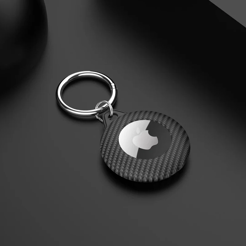 Чехол для Apple Airtag текстура из углеродного волокна чехол брелок с защитой от
