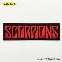 a scorpions rock music iron on patches cloth mend decorate clothes apparel sewing decoration applique badges heavy metal