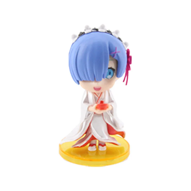 

Re Zero Mini Japanese Cute 10CM PVC Action Figure Figurine Anime Manga Adult Sexy Girl Dolls Toys For Boys