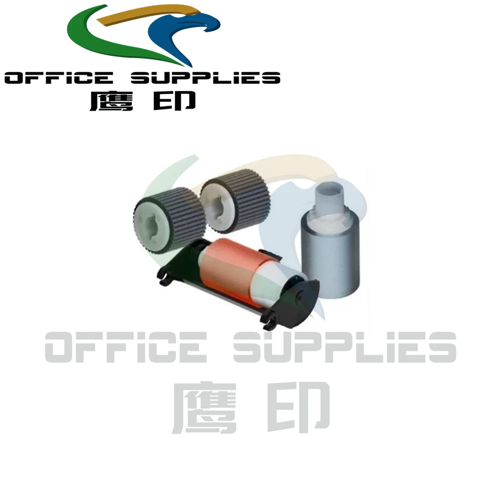 

2Sets DF-621MK Doc Feeder ADF Maintenance Kit Pickup Feed Separation Roller for Konica Minolta bizhub 223 283 363 423