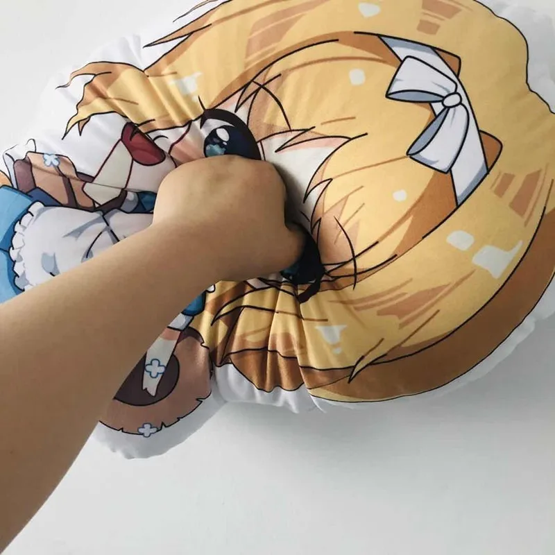 Anime Sword Art Online Plush Pillow Toy Cosplay SAO Asuna Kirito Sinon Kurain Short Stuffed Back Cushion Doll Gift | Игрушки и хобби