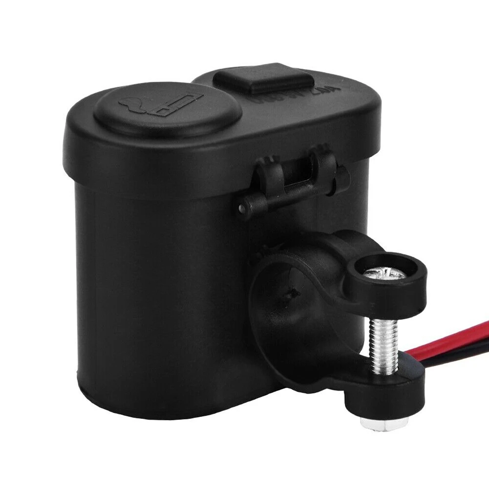12V 24V водонепроницаемый мотоцикл USB зарядное устройство разветвитель